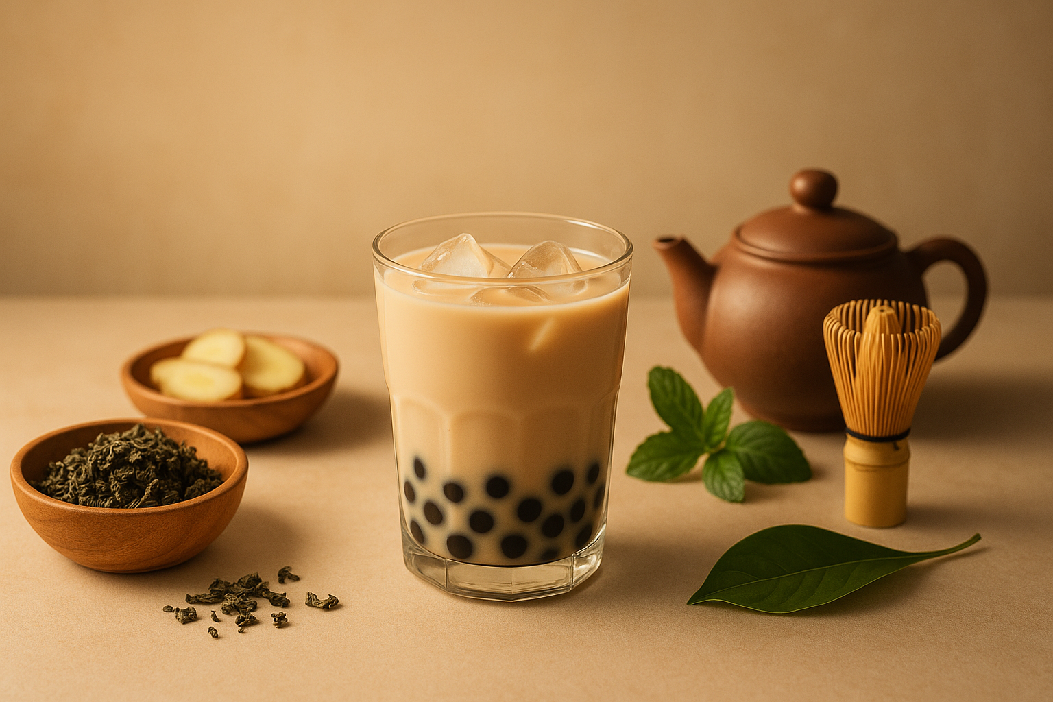Delicious bubble tea